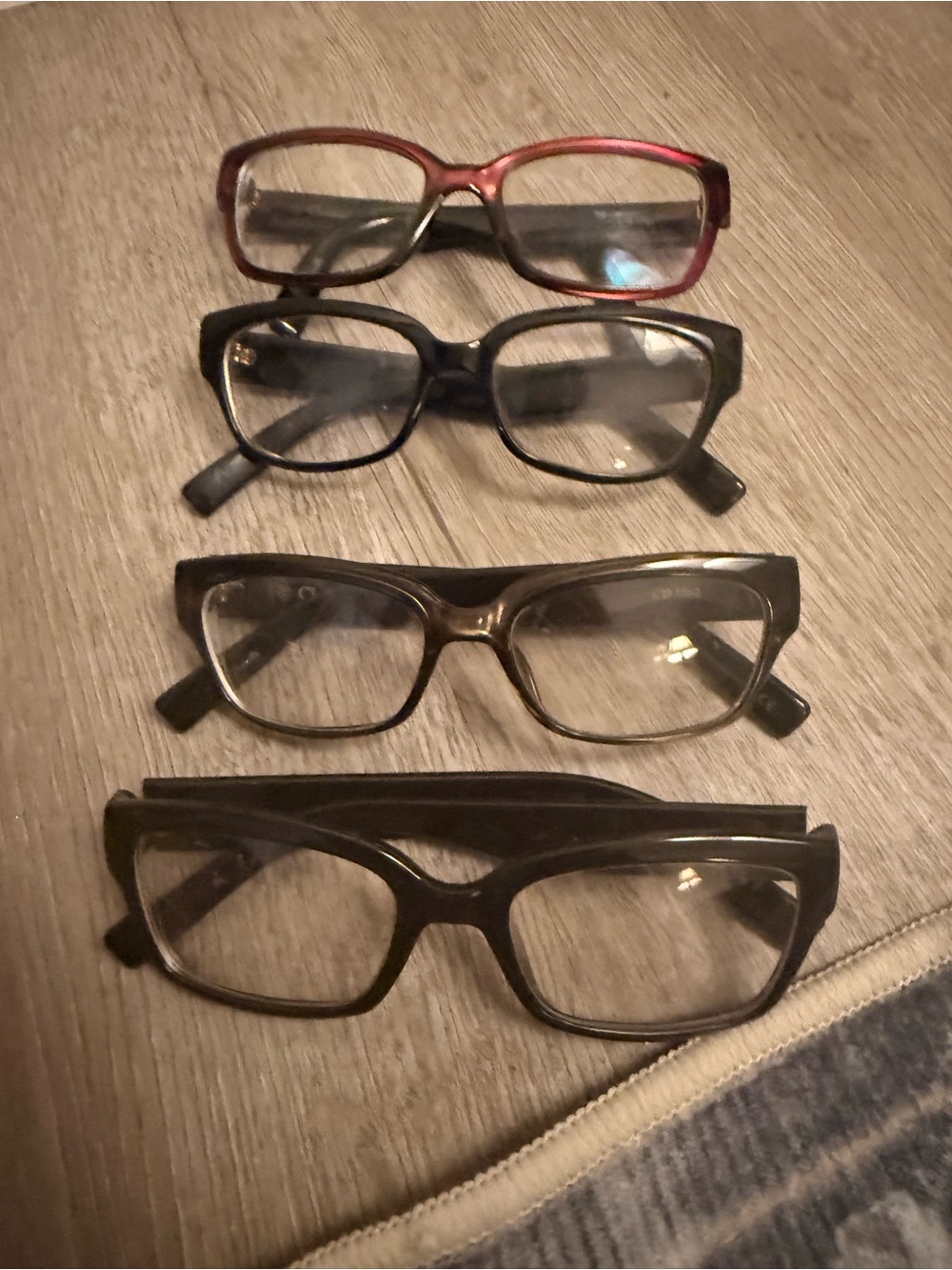 Christian Dior authentic 4 pair eyeglass frames! Xlnt style # 3262 and 3261